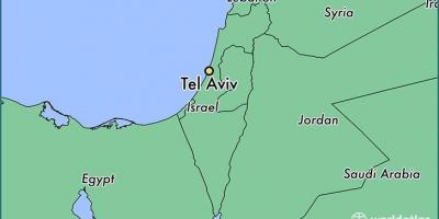 Tel Aviv en el mapa